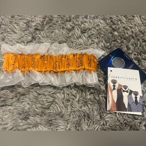 NWT University Of Illinois Women’s Wedding Garter Belt‎